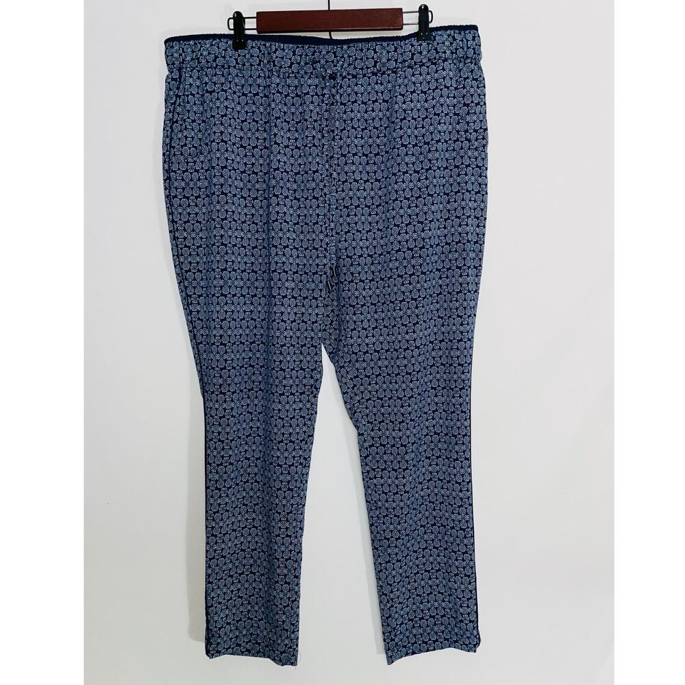 Coldwater Creek Natural Fit Elastic Waist Drawstring Pant - Women's Size 1X (18)